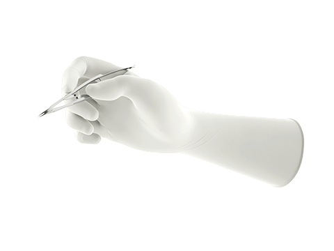 Novaplus Gloves, Gammex PI Micro Glove, Polyisoprene, Powder-Free, White, Non-Latex V20685955-1