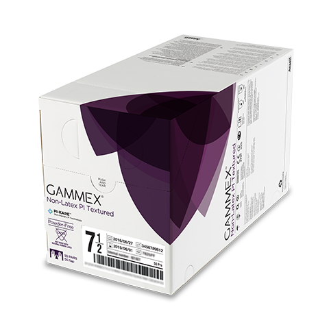 Novaplus Gloves, Gammex PI Glove, Polyisoprene, Textured, Non-Latex V20688255-1