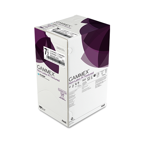 Novaplus Gloves, Gammex PI Glove, Polyisoprene, Textured, Non-Latex V20688255-1