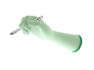 Novaplus Gloves, Gammex PI Underglove, Polyisoprene, Powder-Free, Green, Non-Latex V20687255-1