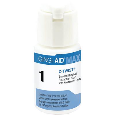 Z-Twist Weave Retraction Cords - #1 (Thin) with Aluminum, 100% Cotton, 108