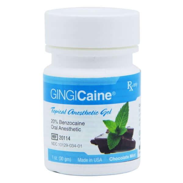 GINGICaine Topical Anesthetics in Jar Multiple Flavors | SurgiMac Dental Supply