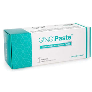 GINGIPaste Hemostatic Retraction Paste Unit Dose, 0.25 gm 24-Pack | SurgiMac Dental Supply