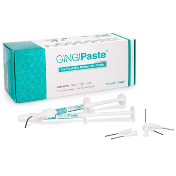 GINGIPaste Hemostatic Retraction Paste, 0.7 gm Syringe Kit | SurgiMac Dental Supply