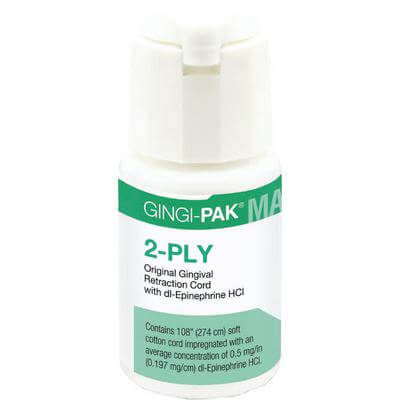 Gingi-Pak MAX Original Gingi-Pak MAX Retraction Cord - Original 2-Ply | SurgiMac Dental Supply