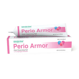 Perio Armor Oral Cleansing Gel, 1.7% Hydrogen Peroxide | SurgiMac Dental Supply