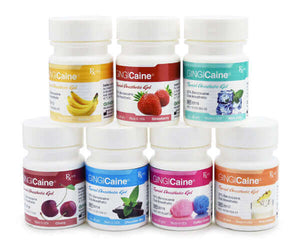 GINGICaine Topical Anesthetic Liquid 20% Benzocaine, Cherry | SurgiMac Dental Supply