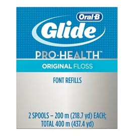 Procter & Gamble | Oral-B Glide Pro-Health Original Floss refill, 2 - 200 meter floss refills | 80303244