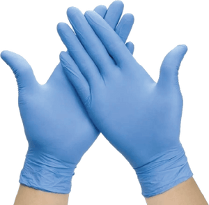 Nitrile Exam Gloves MacSoft by SurgiMac | Blue | Chemo Tested | 300 Count 6116-S