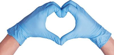 SurgiMac Nitrile Exam Gloves, Chemo Tested, Blue, MacFit, 300/Box