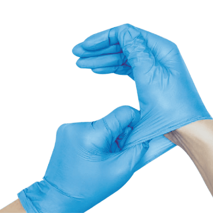 Nitrile Exam Gloves MacSoft by SurgiMac | Blue | Chemo Tested | 100 Count | 4116-XS | SurgiMac | SurgiMac