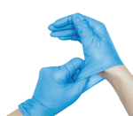 Nitrile Exam Gloves MacSoft by SurgiMac | Blue | Chemo Tested | 300 Count 6116-S