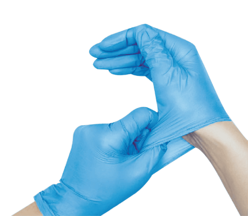 Nitrile Exam Gloves MacSoft by SurgiMac | Blue | Chemo Tested | 300 Count 6116-S