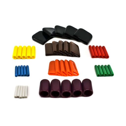 Miltex Tip-It Assorted Colors and Sizes Instrument Guards. Package of 50 Guards | SurgiMac Dental Supply