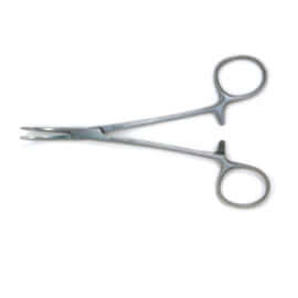 House Brand 5.5" Curved Halstead Mosquito Hemostat | SurgiMac Dental Supply