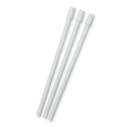 House Brand Saliva Ejectors White/White With Wire-Reinforced Tube, Plastic | SurgiMac Dental Supply