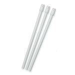 House Brand Saliva Ejectors White With White Tip, 6" Length, Soft Bonded Tip | SurgiMac Dental Supply