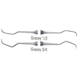 House Brand #1/2 Gracey Curette De With 3/8" Round Handle #6 | SurgiMac Dental Supply