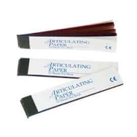 House Brand Articulating Paper Thin Blue, Box Of 12 Books | SurgiMac Dental Supply