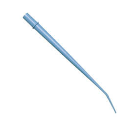 House Brand Disposable 1/16" Blue Surgical Aspirating Tips, Bag Of 25 | SurgiMac Dental Supply