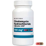 House Brand Clindamycin Hydrochloride Capsules 150 Mg, 100/Bottle | SurgiMac Dental Supply
