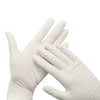 House Brand Powder-Free Latex Gloves, Polymer Coated, Non-Sterile, X-Small, White, 100/Bx
