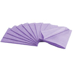SurgiMac Patient Bibs, 13" x 18" 2-Ply Paper/1-Ply Poly, MacSafe, 125/Pk, 4pk/Case