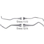 House Brand #13/14 Gracey Curette De With 1/4" Round Handle | SurgiMac Dental Supply