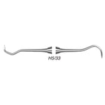 House Brand #H5/33 Double End Scaler with Standard 1/4" Round Solid Stainless