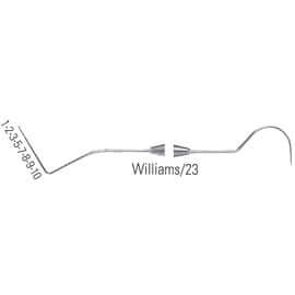 Generic Brand #23/Williams Expro (Explorer/Probe) with regular handle | SurgiMac Dental Supply