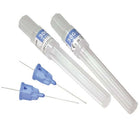 House Brand 30 Gauge Extra-Short Sterile Disposable Blue Plastic Hub | SurgiMac Dental Supply
