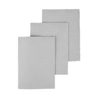 House Brand Silver Gray Patient Bibs Plain Rectangle, 13