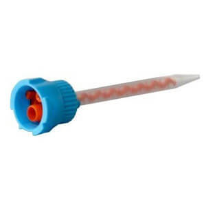 HP Mixing Tips, Blue with Orange Inside, 25/Pk | SurgiMac Dental Supply