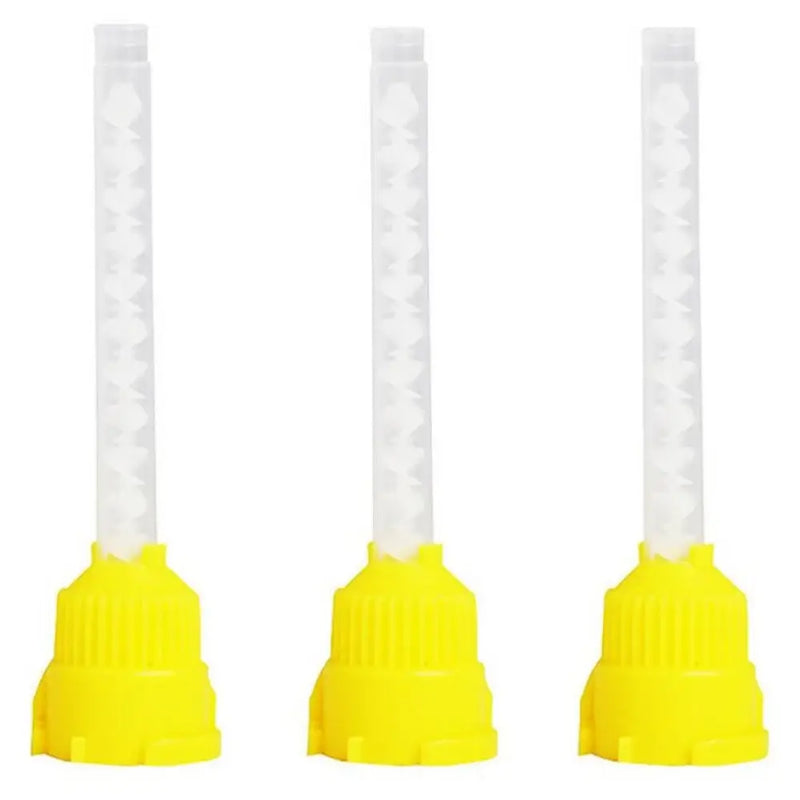 High Performance Mixing Tips - Small (4.2 mm), Yellow 48/Pk | SurgiMac Dental Supply