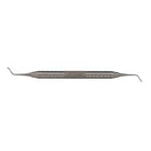 Hu-Friedy #2 Posterior Double End Nevi Scaler with #6 Satin Steel Handle | SurgiMac Dental Supply