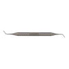 Hu-Friedy #2 Posterior Double End Nevi Scaler with #6 Satin Steel Handle