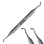 Hu-Friedy #21B Acorn style double end burnisher with #6 Satin Steel Handle