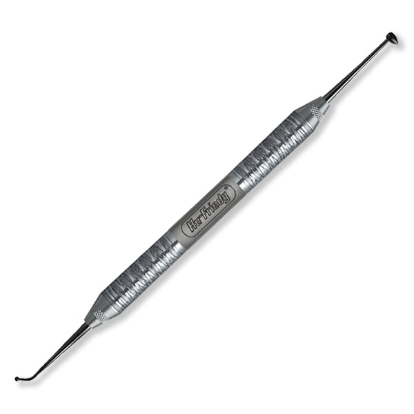 Hu-Friedy #27/29 Ball style double end burnisher with #6 Satin Steel Handle