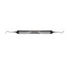 Hu-Friedy #204S double end scaler with #6 Satin Steel Handle