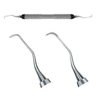 Hu-Friedy #11/12 Gracey Curette with #8 ResinEight Handle | SurgiMac Dental Supply