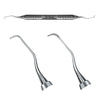 Hu-Friedy #11/12 Rigid Gracey Curette with #6 Satin Steel Handle