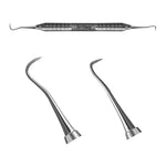 Hu-Friedy H5 Hygenist/33 Jacquette Scaler with #6 Satin Steel Handle | SurgiMac Dental Supply