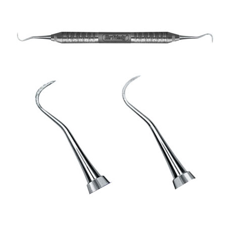 Hu-Friedy H6/H7 Hygienist Scaler with #6 Satin Steel Handle | SurgiMac Dental Supply