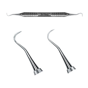 Hu-Friedy H6/H7 Hygienist Scaler with #6 Satin Steel Handle | SurgiMac Dental Supply