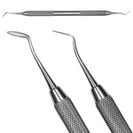 Hu-Friedy #1/2 DE Hollenback Carver with Regular Handle | SurgiMac Dental Supply