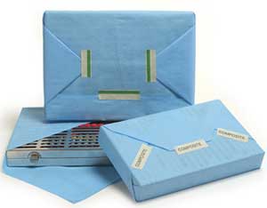 Hu-Friedy IMS 15" x 15" Universal Wrap, 1000 Sheets | SurgiMac Dental Supply