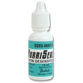 HurriSeal Dentin Desensitizer, 12 mL (0.41 fl. oz.) Bottle.