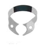 Hygenic Fiesta Color Coded Clamps. #W8A (black) wingless metal dam clamp | SurgiMac Dental Supply