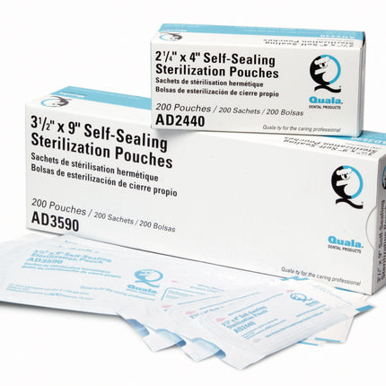 Sterilization Pouch, 5¼" x 10", 500/bx, 6 bx/cs (40 cs/plt)