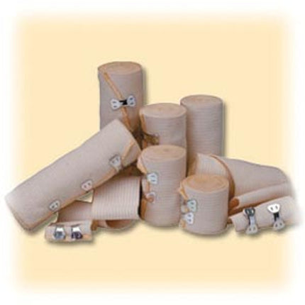 Elastic Bandage, 6" x 5 Yds, Latex Free (LF), 10/Pk, 5 Pk/Cs
